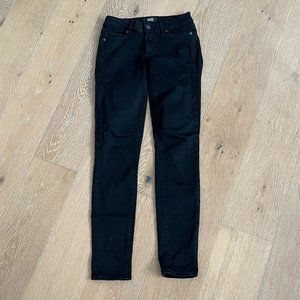 PAIGE Verdugo Ultra Skinny - Dark Black - Size 25